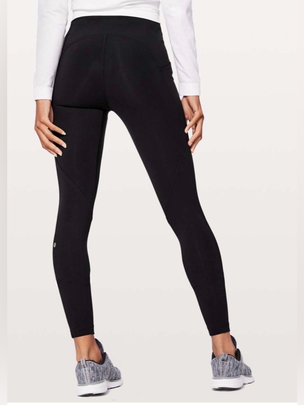 Lululemon Lead the Pack High-Rise Tight 23” Black Size 6 - Picture 2 of 8